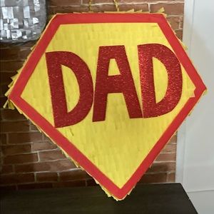 SuperDad piñata